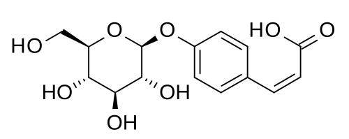 2D representation of the chemical structure of Q27098380.