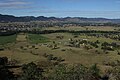 The Gloucester River meandering through the Gloucester Valley, viewed from Bucketts Tops, near the town of Gloucester, 2013.