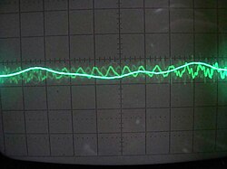 Dual trace, showing different time bases on each trace.