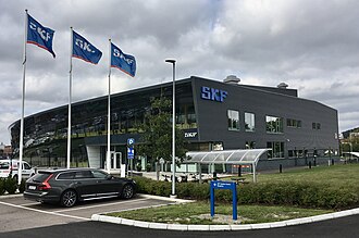 Office of SKF's Swedish sales unit in Gothenburg since August 2020