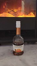 Lapponia cloudberry liqueur produced in Finland