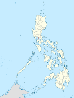 Map of the Philippines highlighting the National Capital Region