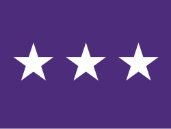 Flag of a Chaplain's Corps Lieutenant General in the United States Army. (There has never been a LTG Chaplain)