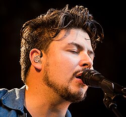 Woon onstage during the Piknik in Parken festival in Oslo, 2016