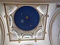 M13 painted on the interior of the dome ceiling of St Anne's Church, Kew.
