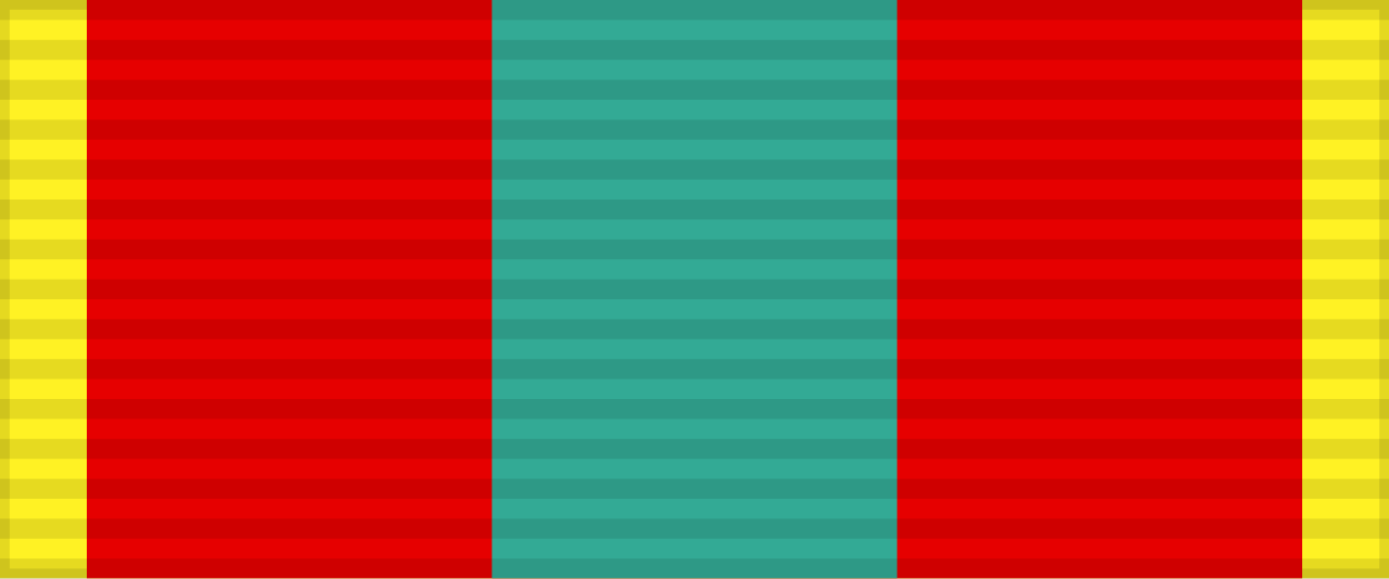 SU Medal For Valiant Labour in the Great Patriotic War 1941-1945 ribbon.svg