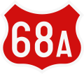 National Road 68A shield}}