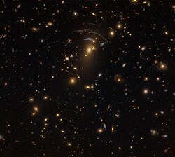 SDSS J1138+2754 taken by Hubble's WFC3 camera.[12]