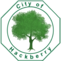 Official seal of Hackberry, Texas