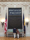 Dedication in Memorial Hall USNA