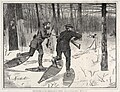 Deer Stalking in the Adirondacks in Winter (1871) by Winslow Homer