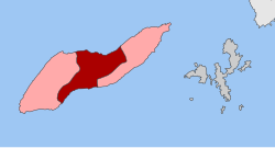 Location within the regional unit