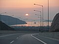 Section of the A2 motorway, near Igoumenitsa