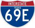 Interstate 69E marker