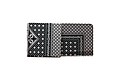 7. The horizontal part is folded back and then forward again inserting the tab into the slot to hold it
