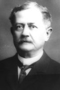 Isaac S. Hopkins, first president of the Georgia Institute of Technology (1859C)