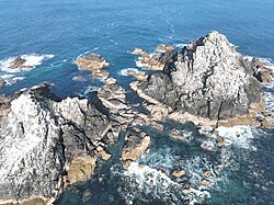 The Brisons from above