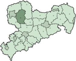 Location of Muldentalkreis