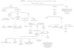 Genealogy of Pathan tribes, originating from Qais Abdur Rashid.