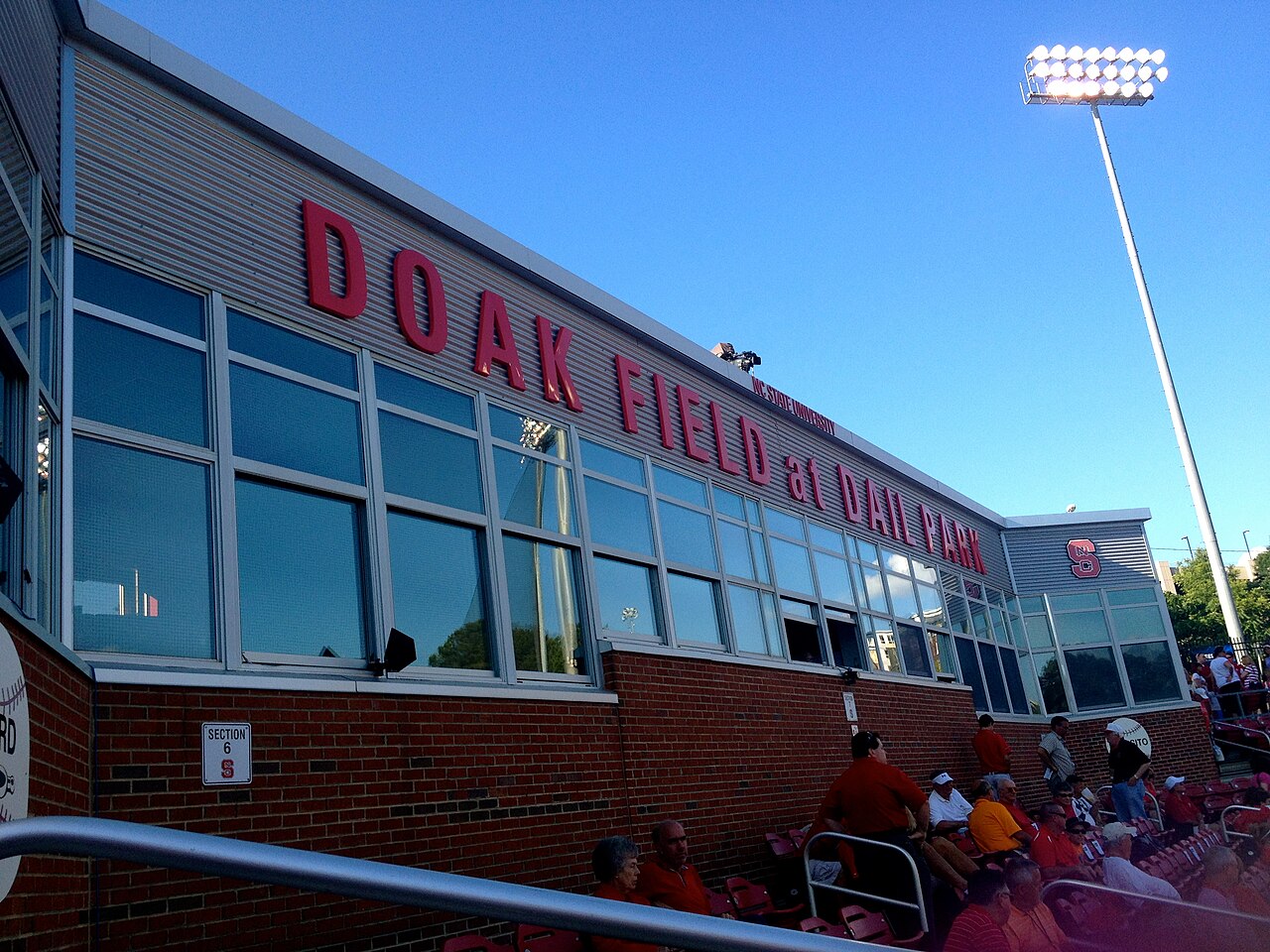 Doak Field at Dail Park Press Box.JPG