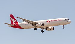 Airbus A321P2F of Express Freighters Australia