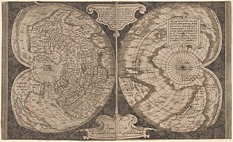 World map, 1538