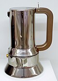 Alessi 9090 espresso maker by Richard Sapper (1979 award)[43]