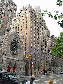 Photograph of Firehouse, Hook and Ladder Company 8, the New York City firehouse used for the exterior of the Ghostbusters headquarters