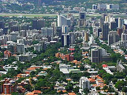 View of Chacao, part of Caracas