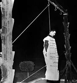 Eli Cohen publicly hanged in Marjeh Square on 18 May 1965