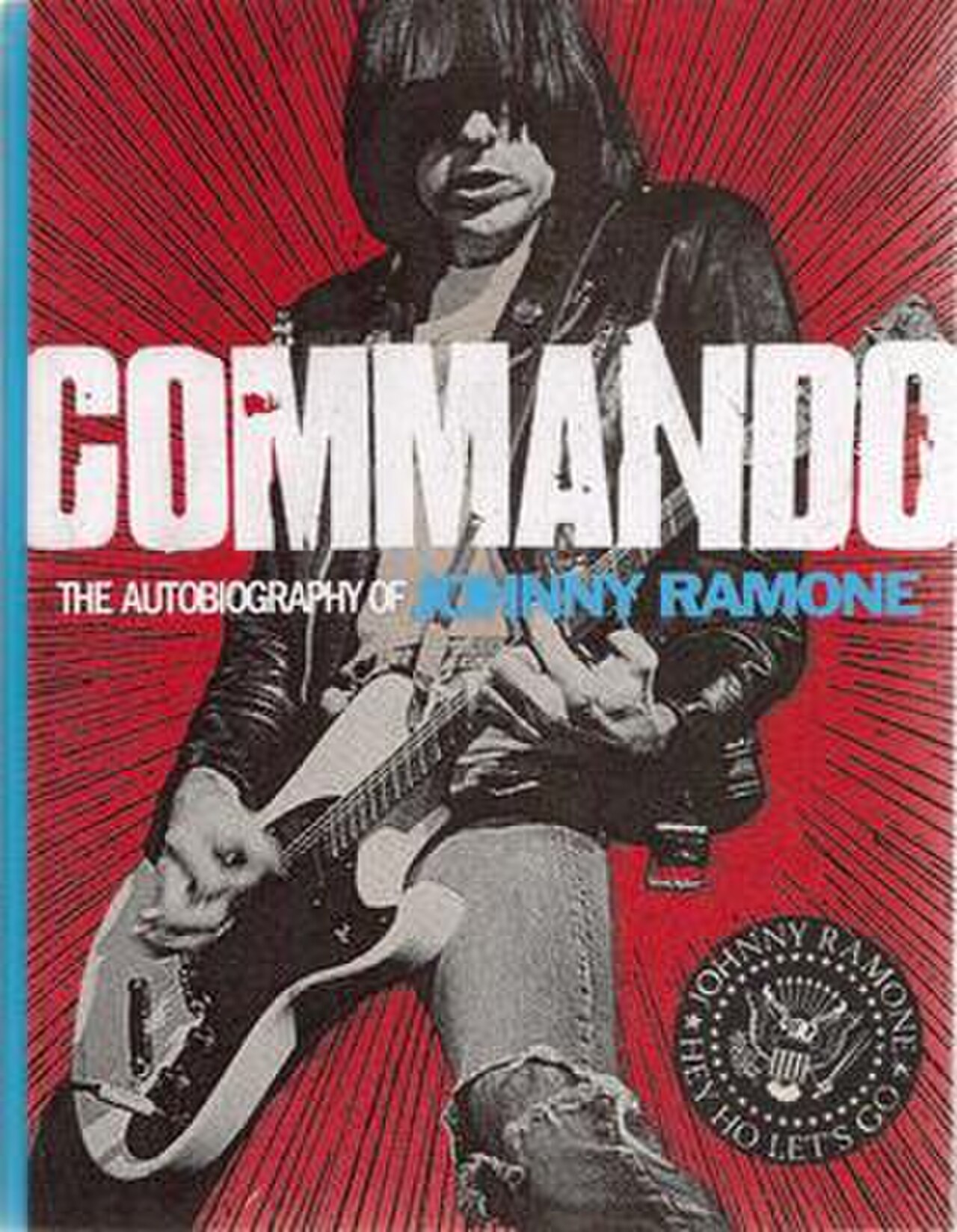 Book cover of Commando by Johnny Ramone.jpeg
