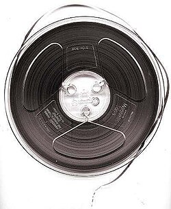 Reel-to-reel audio tape recording