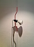 FLOS [it] Parentesi lamp by Achille Castiglioni from a Pio Manzù concept sketch (1979 award)[44]