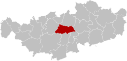The municipality of Ottignies-Louvain-la-Neuve in Walloon Brabant