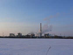 A caustic soda production plant in Mątwy