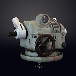Flak pointing system captured at Bruneval and now on display at the Musée de l'Armée in Paris