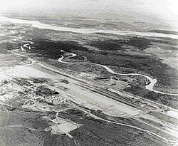 Mile 26 Satellite Field, now Eielson AFB in 1945