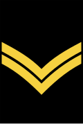 Sailor first class (previously leading seaman) or matelot de première classe