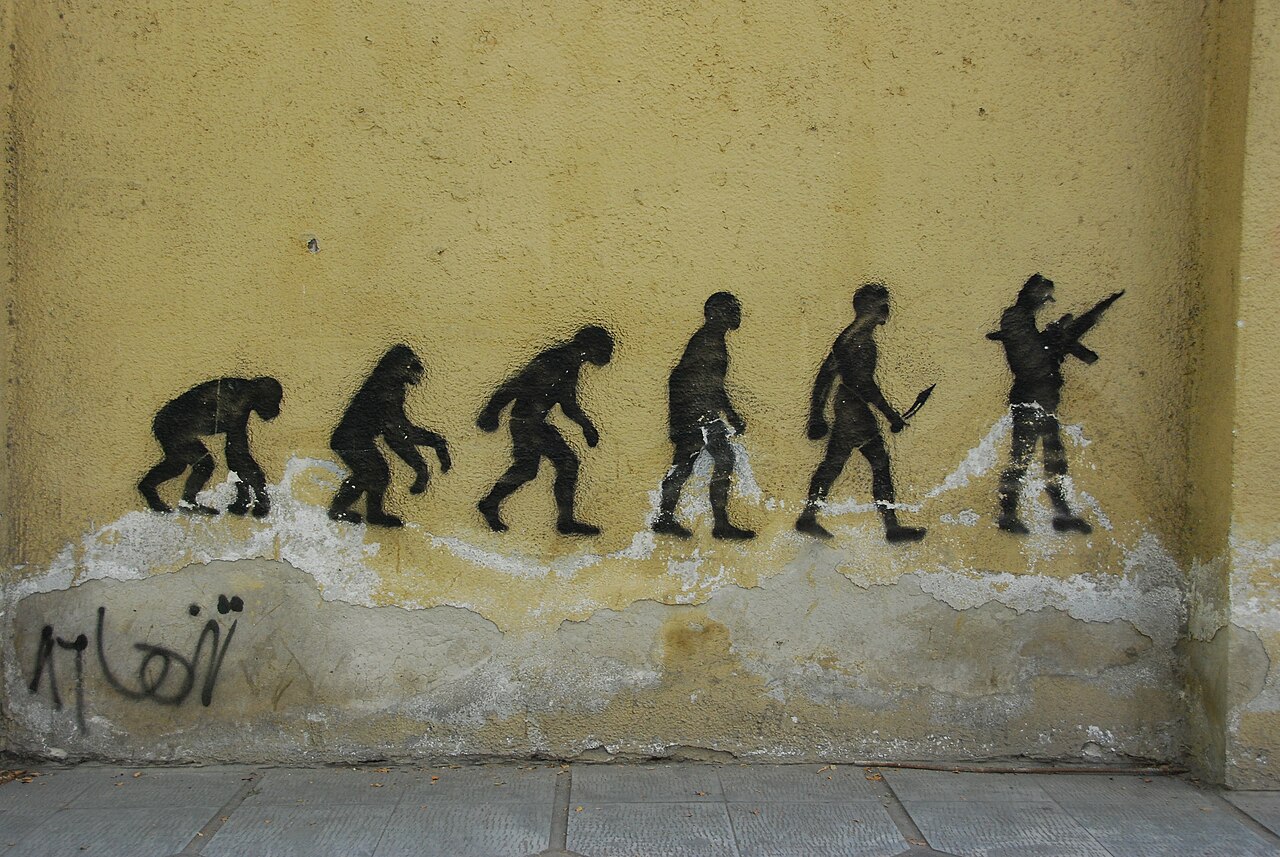 Evolution on a wall.jpg