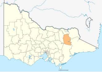 Location in Victoria