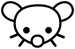Logo of Lemmy, a head of the mouse