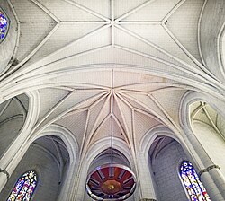 A chevet apse vault, Toulouse, France