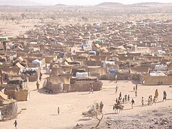 Refugee camp in Darfur (Chad)