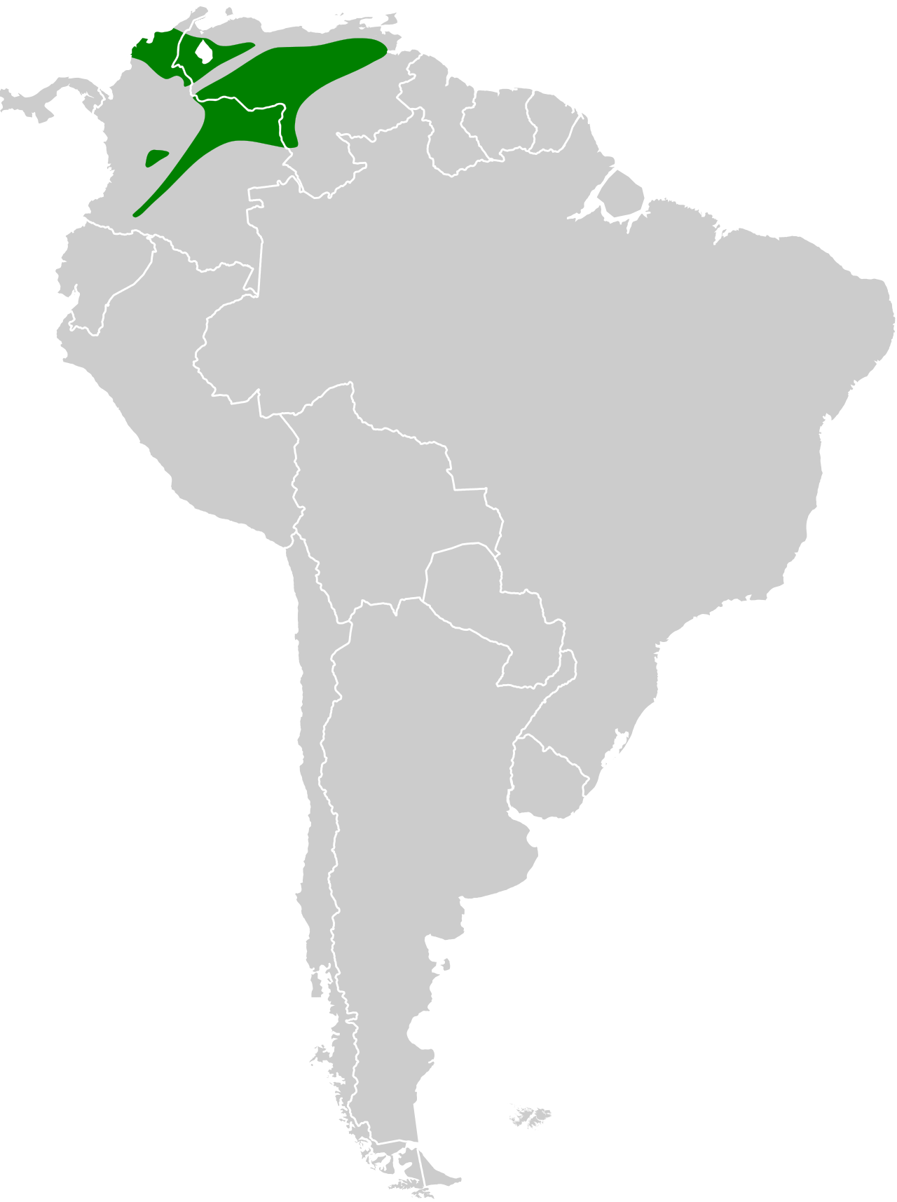 Coccycua pumila map.svg