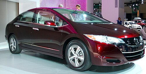 Honda FCX Clarity hydrogen fuel cell car