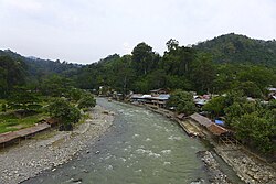 Panorama of Bukit Lawang