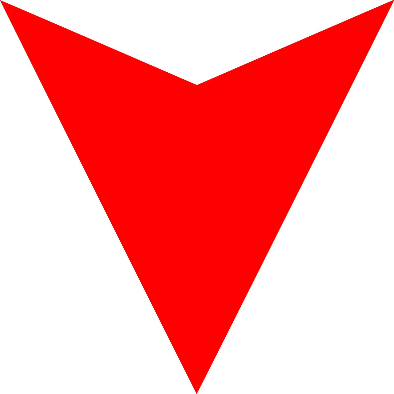 Red Arrow Down.svg