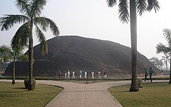 Ramabhar Stupa, built over part of the Buddha's ashes on the spot where he was cremated