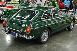 MGB GT with split rear bumper (1970)