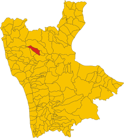 Location of Lungro